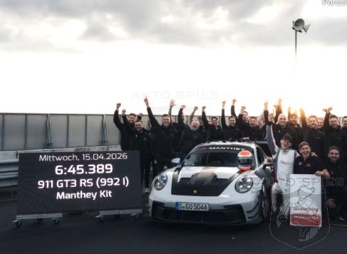 WATCH Porsche Tells Ford Not So Fast Steals N rburgring Track Record By Seven Seconds